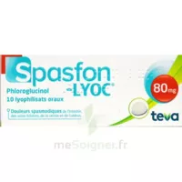 Spasfon Lyoc 80 Mg, Lyophilisat Oral à TOURS
