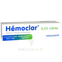 Hemoclar 0,5 % Crème T/30g à TOURS